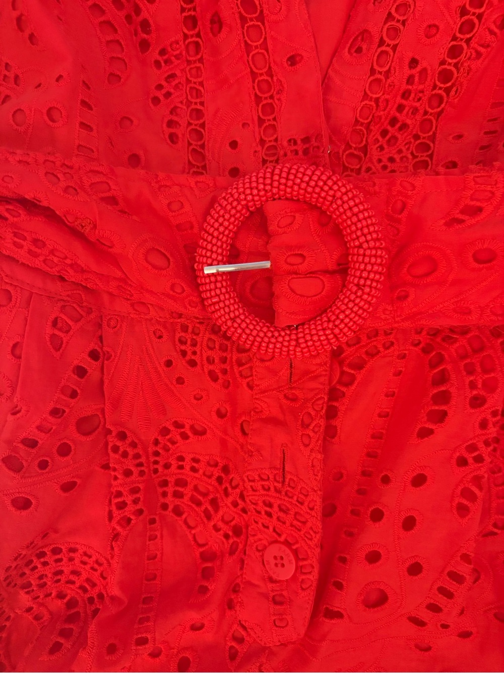 Farm Rio Red Size M romper - Picture 4 of 10